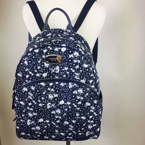 michael kors flower backpack